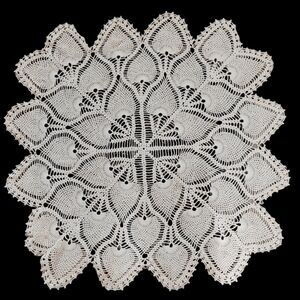 COTTON CROCHETED DOILY